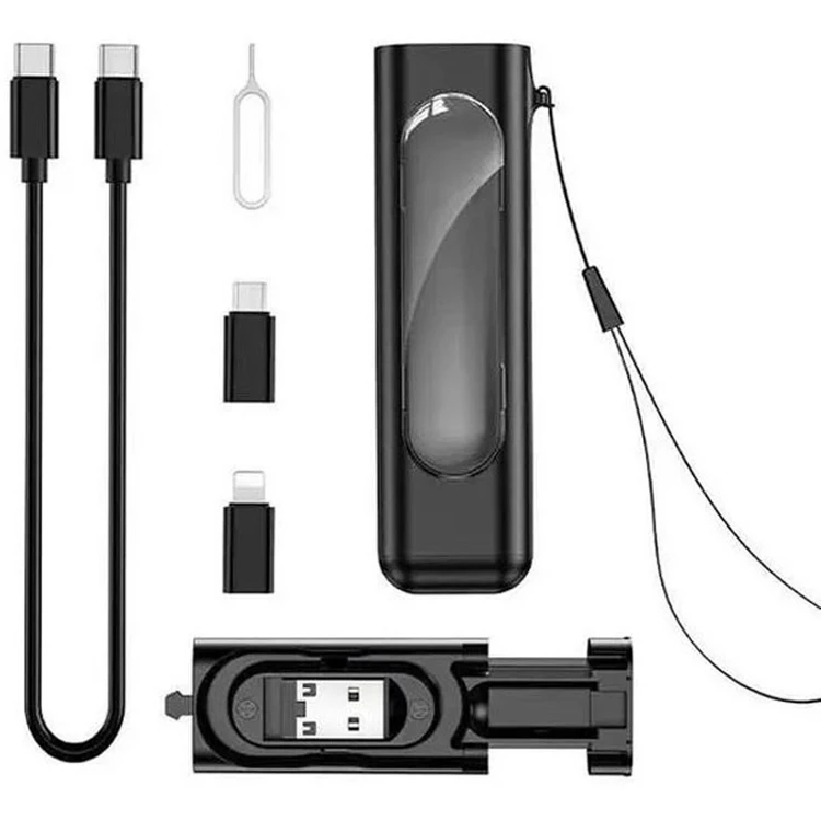 جعبه ذخیره سازی کابل شارژ و مبدل چند منظوره شی کاریزما7 در 1 مدل SB700