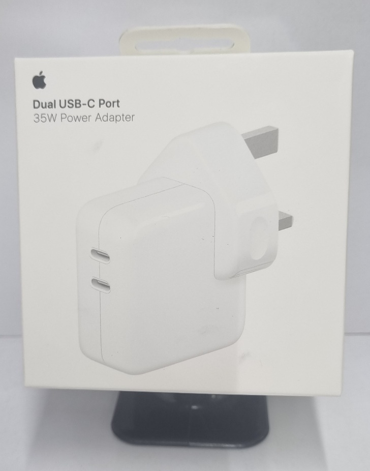 شارژر اصلی اپل ۳۵ وات دو پورت USB-C | موبایل نخست کرمان