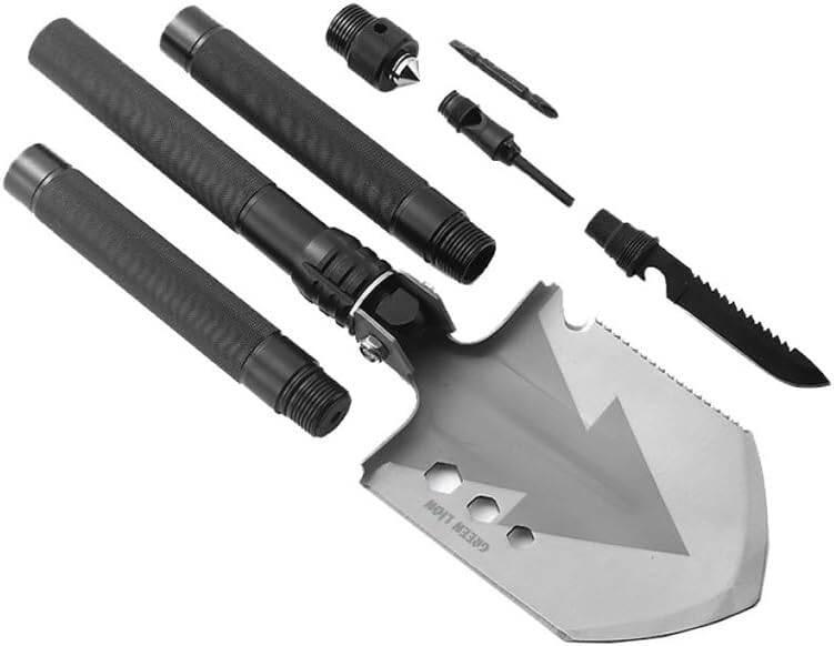 بیل چندکاره گرین لاین مدل Multi Shovel | ابزار 14 کاره کمپینگ و آفرود اورجینال