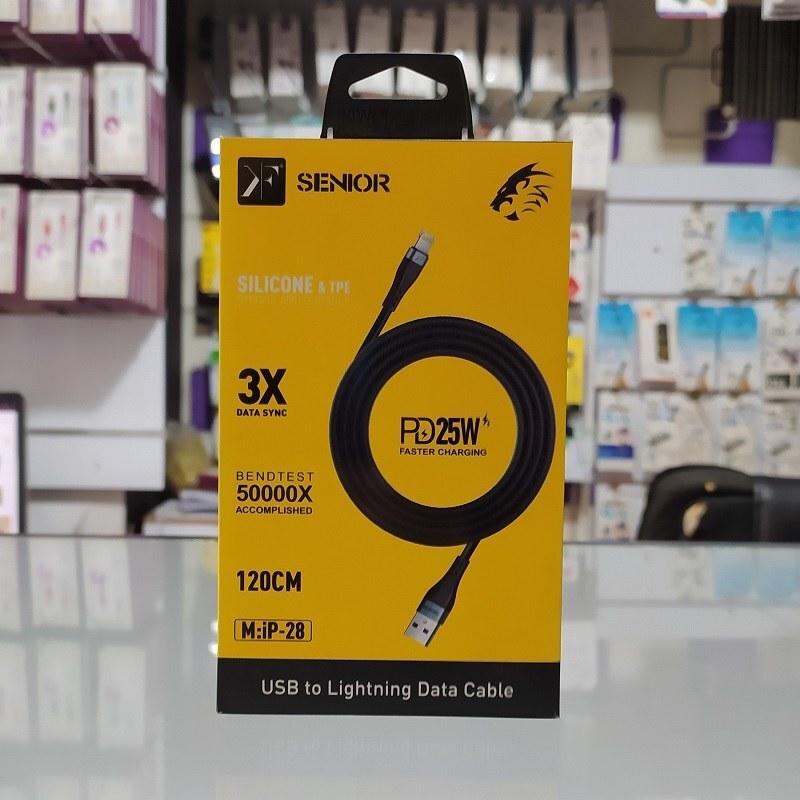 کابل شارژ میکرو KF SENIOR مدل M-28 طول 1.2 متر