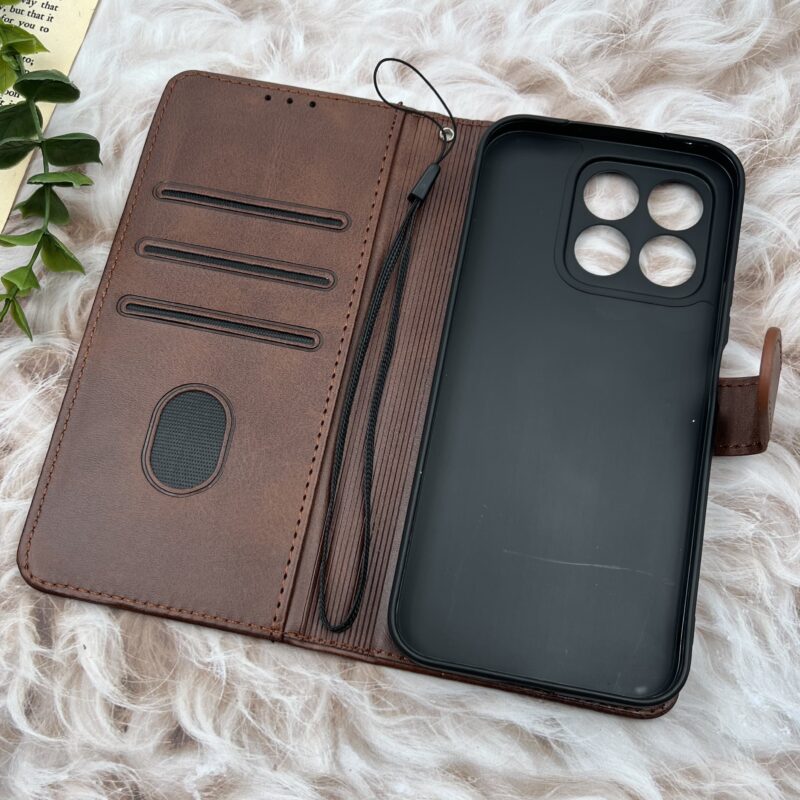 کیف چرمی گوشی آنر Leather Case Honor X8B